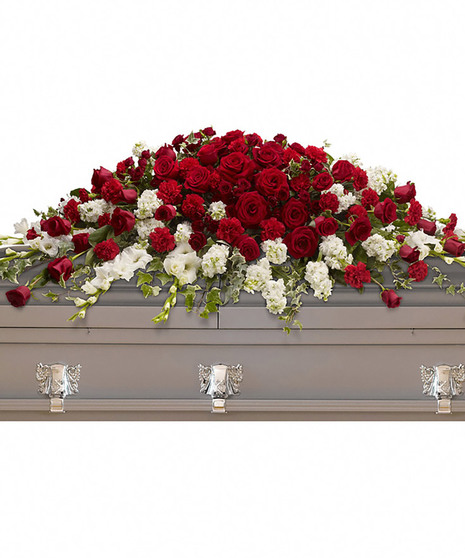 Garden of Grandeur Casket Spray