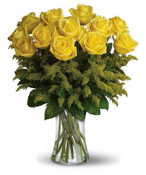 Classic Yellow Roses