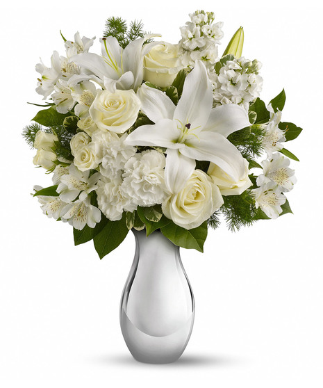 Shimmering White Bouquet