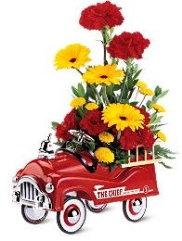 Fire Engine Bouquet