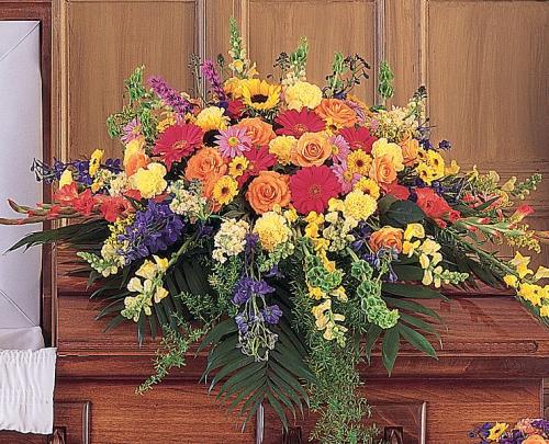 Celebration of Life Casket Spray