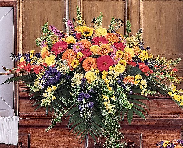Celebration of Life Casket Spray