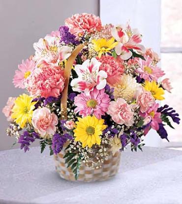 The FTD® Basket Of Cheer® Bouquet
